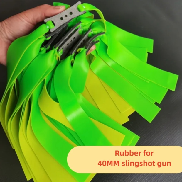 1.2/1.5/2.0mm Slingshot Gun Flat Rubber Band 5PCS - Image 10
