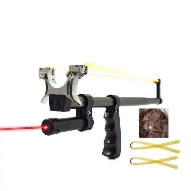High-Power Rubber Band Slingshot Laser Set - Image 3