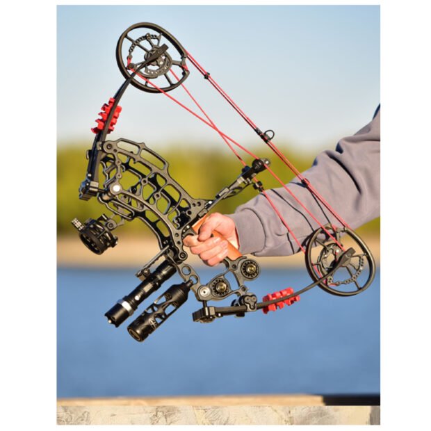 Ruffia CrossBow 2024 New Powerful Adjustable 330FPS Memanah Busur Kompaun Anak Panah - Image 4