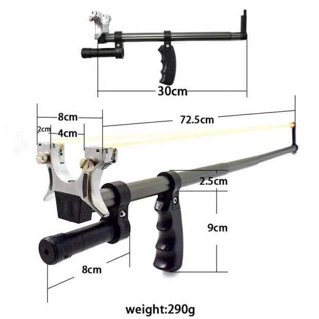 High-Power Rubber Band Slingshot Laser Set - Image 4