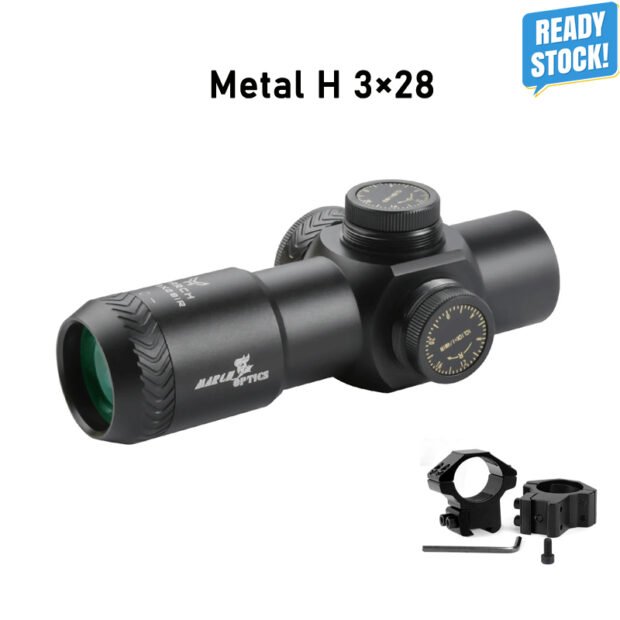 MARCH 3X28IR Fixed Magnification Scope