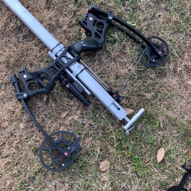 Archery Steel Ball Dual-Purpose Short-Shaft Composite Bow Set - Image 4