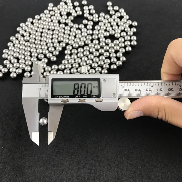 8MM/100pcs Steel Ball Bullets Ammo - Image 3