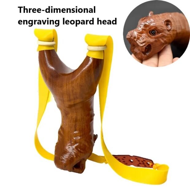Desert Iron Rosewood Engraving Slingshot - Image 4