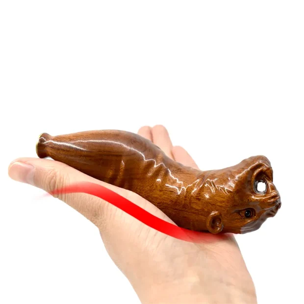 Desert Iron Rosewood Engraving Slingshot - Image 6