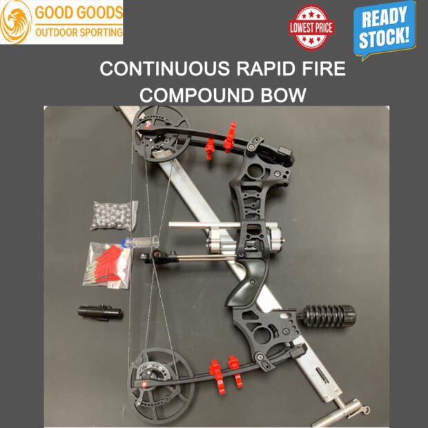 Archery Steel Ball Dual-Purpose Short-Shaft Composite Bow Set