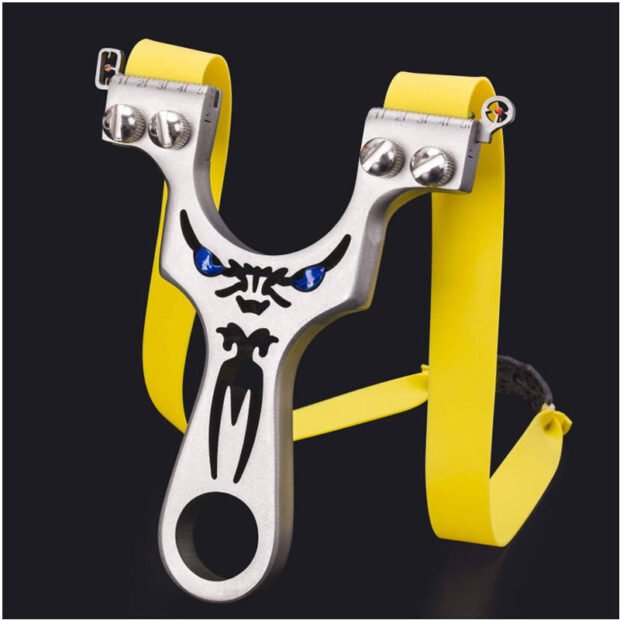 Little Monster Double Screw Powerful Stainless Steel  Slingshot - Image 5
