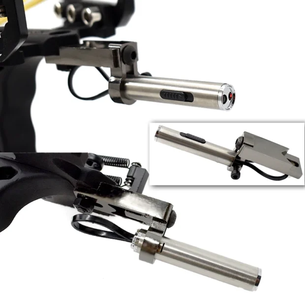 Competitive hunting slingshot can use swim bladders or steel balls - Image 2
