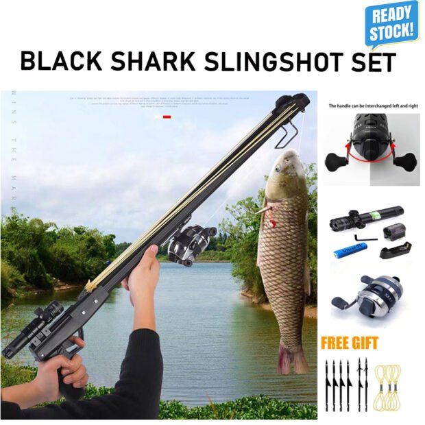 Slingshot Rifle, Fishing Slingshot Powerful Set