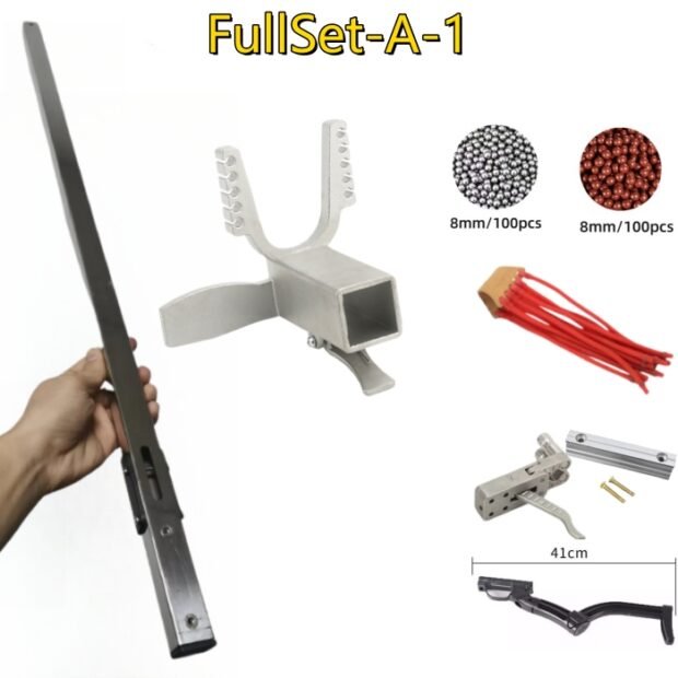 DIY Stainless Steel Tube Slingshot Rifle Full Set - Image 17