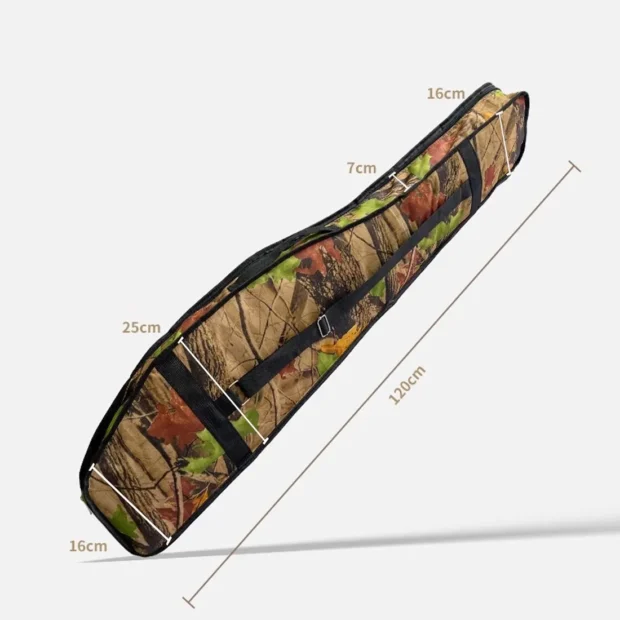Camouflage slingshot backpack. – Green, 120cm