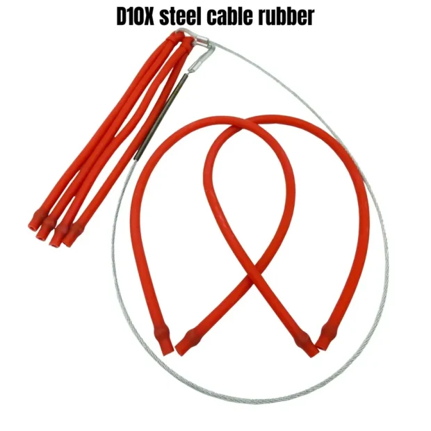 RS-X7/D10X Slingshot Crossbow Special Rubber Band 2PCS