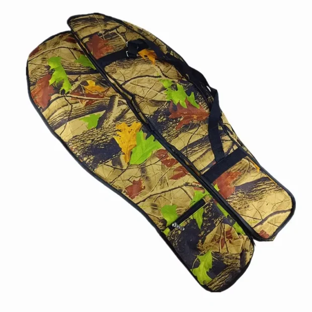 Camouflage slingshot backpack. – Green, 120cm - Image 5