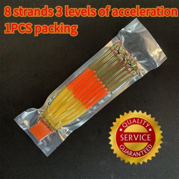 3 Level of Acceleration Tube Rubber Band 4/8 Strands 1PCS - Image 10
