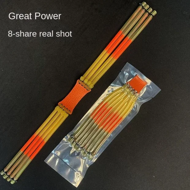 3 Level of Acceleration Tube Rubber Band 4/8 Strands 1PCS - Image 4