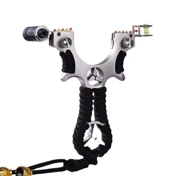 High Quality Alloy material Hunting Slingshot Outdoor Professional High Precision Laser Shooting Sports Catapult