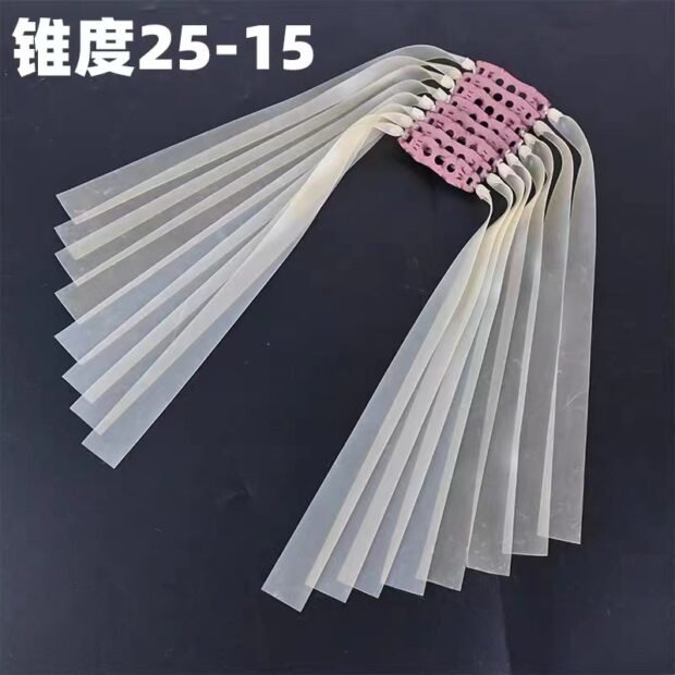 High Elastic Slingshot Flat 2515Rubber Band 3PCS For Outdoor Shooting Slingshot Hunting Accessories