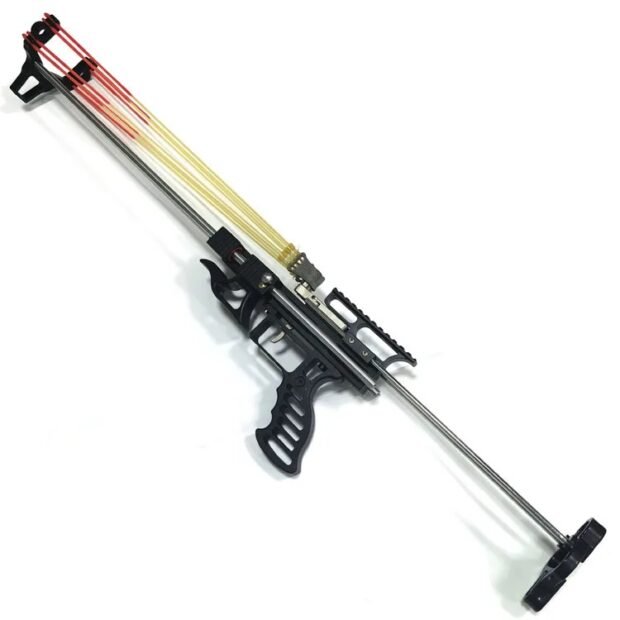 2024 Falcon Metal SlingShot Rifle Red/Black - Image 4