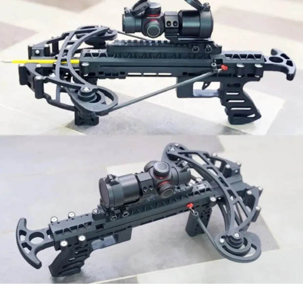 V52 Slingbow Newest Rubber Band Power SlingBow Shooting Toy in 2024 SETA/B/C